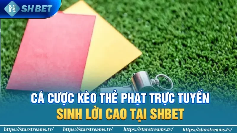 #5 tỷ lệ cá cược kèo thẻ phạt phổ biến nhất 2024 3 Cá cược kèo thẻ phạt trực tuyến sinh lời cao tại SHBET