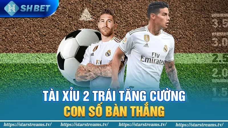 Bí mật chi tiết chinh phục kèo tài xỉu cho người mới bắt đầu 3 Tài xỉu 2 trái tăng cường con số bàn thắng